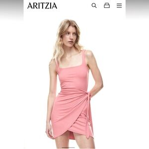 Wilfred Pink Mini Dress